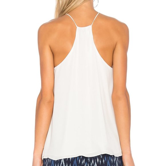 Joie Abdalia Porcelain Silk Tank Top - Picture 3 of 3